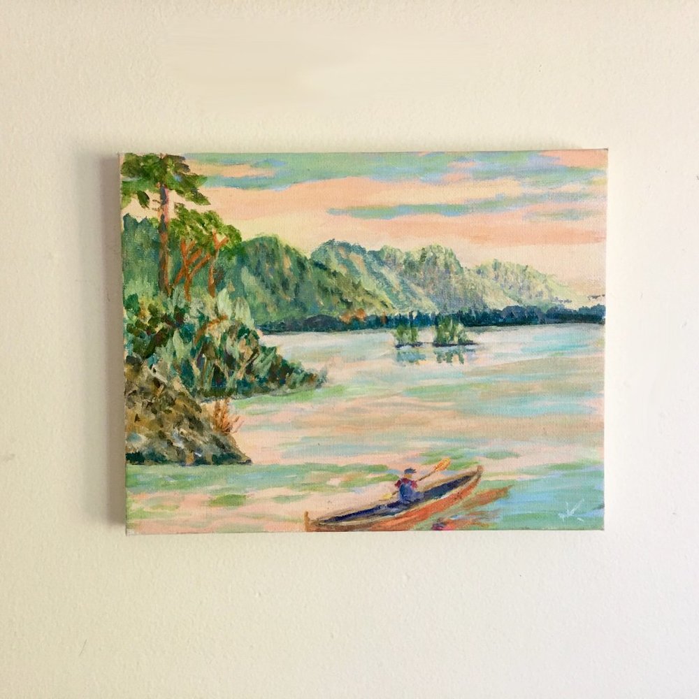 8x10" painting on canvas